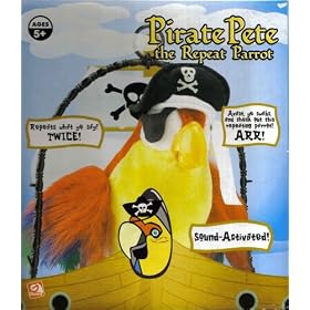 Pirate Pete Talking Parrot Toy