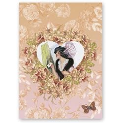 Hearts - 5" x 7" Pop Up Valentine's Day Greeting Card
