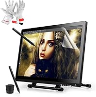 Ugee UG-2150 21.5 Inch IPS Screen Pen Tablet Monitor Pen Display with 2 Original Pens, 2 USB Cables and Pergear Clean Kit