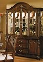 Furniture online: China Cabinet Buffet Hutch - Traditional Dark Cherry Finish