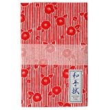 小紋柄手拭　椿
