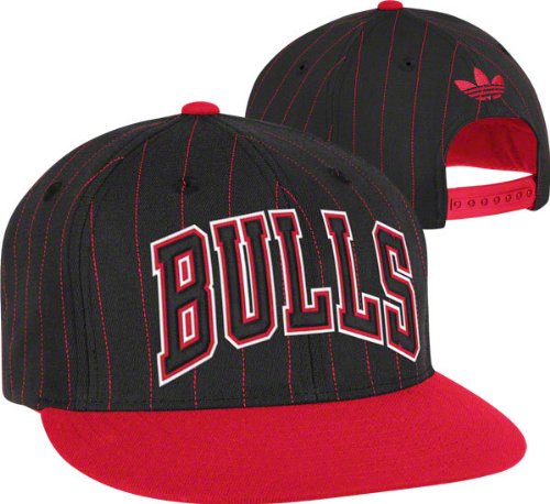 Adidas Chicago Bulls Pinstripe Snapback Hat