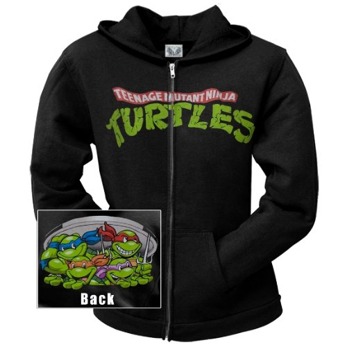  TMNT - Sewer Ladies Zip Up Hoodie