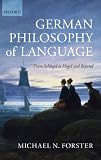 German Philosophy of Language: From Schlegel to Hegel and Beyond
