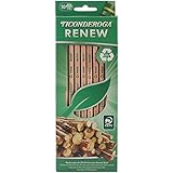 Dixon Ticonderoga Renew Recycled Number 2 Pencils, Natural, 10-Pack (96110)