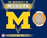 Michigan Wolverines 2009 Box Calendar with Sound