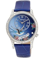 Ed Hardy Womens EL-BL Elizabeth Blue Watch