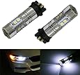 iJDMTOY (2) Xenon White Error Free PW24W LED Replacement Bulbs For BMW F30 3-Series 320i 328i 335i Volkswagen MK7 Golf GTi For Daytime Running Lights