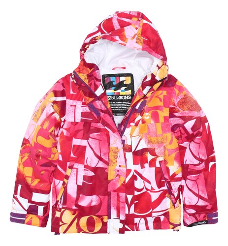 Billabong Kinder Snowboardjacke JULIA M, naughty pink, 128 Preisvergleich