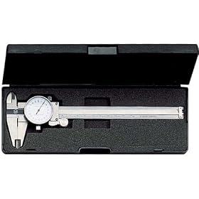 6" SAE 0.001" INCR DIAL VERNIER CALIPER