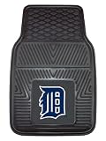 Nifty 8837 MLB-Detroit Tigers Vinyl Universal Heavy Duty Fan Floor Mat