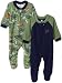 Gerber Roaring Dino Blanket Sleepers Two Pack, Navy, 18 Months