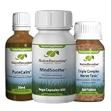 Native Remedies Triple Complex Nerve Tonic, MindSoothe and PureCalm