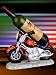 Motorcycle Wine Bottle Holder with Motorcycle Wine Bottle Topper