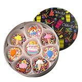 Good Fortunes Birthday Tin of 16 Chocolate Oreos - Dark/ White Chocolate