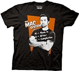 It's Always Sunny In Philadelphia Mac System Adult Black Tee