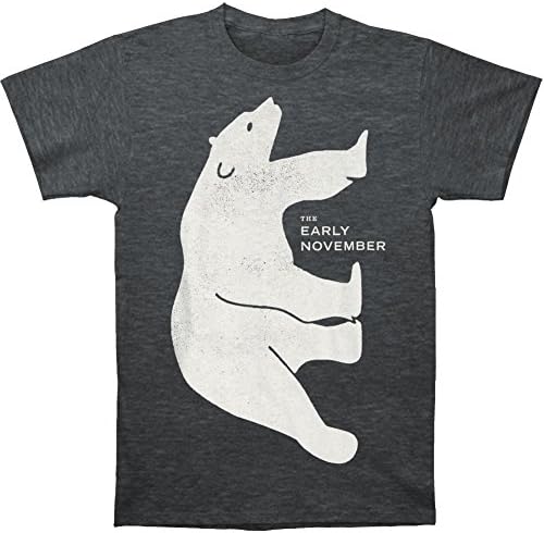 Early November Men's Bear T-shirt Medium Navy