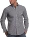 Nautica Men's Mini Houndtooth Long Sleeve Woven