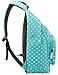 eKingstore Polka Dot Canvas Unisex Women and Man Canvas Rucksack Casual Daypack Backpack Laptop Backpack College Bookbag Book Tote Bag for Teens Students School Bags (Blue)