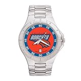 Charlotte Bobcats NBA Men's Pro II Watch with Stainless Steel Bracelet