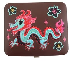 Lucky Japanese Dragon Small Frame Wallet