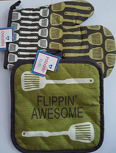 Cute Dish Towels and Oven Mit and Pot Holder