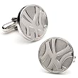 New York Yankees MLB Logo'd Silver Series Executive Cufflinks w/Jewelry Box