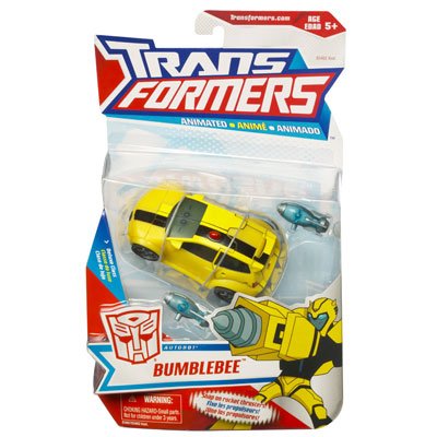 Childrens Toyshop  Toys : TF ANIMATED DLX 1 - BUMBLEBEE