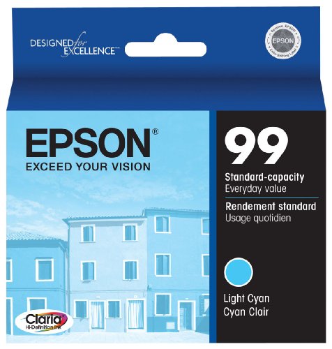 Epson Claria Hi-Definition 99 Standard-capacity Inkjet Cartridge (Light Cyan) (T099520)