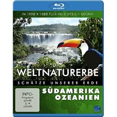 Das Weltnaturerbe - Sch�tze unserer Erde - S�damerika/Ozeanien [Blu-ray]