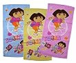 3 pcs Dora The Explorer Washcloth Towel - Hand Towels