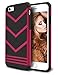 iPhone 6 Case, Vofolen® Anti-slip Soft Armor iPhone 6 Cover Skin Shock Absorption Flexible Protective Slim Shell Anti-scratch Defender Black Carrying Case for Apple iPhone 6 6S 4.7 inch (Rose)