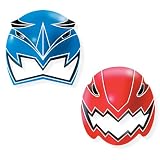 Power Rangers Space Patrol Masks - 8 Count