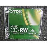 TDK CDRW80TWNL2 CDRW80 Recordable CD