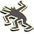 nOir Black Keith Haring Barking