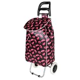 from JAM Lips Folding Wheeled Funky Festival Shopping Trolley