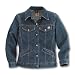Womens Denim Jean Jacket - Unlined - WJ001 Large/Regular Faded Indigo