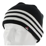 Adidas Men's Sovereign Beanie, Black/White/University Red, One Size