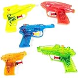 Fun Express 25 Piece Plastic Squirt Gun Assortment