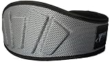 BACK BELTS FOR LIFTING  FOR WEIGHT LIFTING & GENERAL BACK SUPPORT - SILVER - LARGE - *SAME DAY DISPATCH*