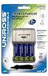 Uniross Smart Charger + 4 x AA 2700mAh Performance Batteries
