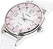Casio Women's Core LTP1361L-4AV Pink Leather Quartz Watch with White Dial