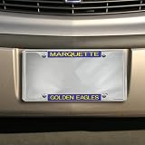 NCAA Marquette Golden Eagles Acrylic Inlay Chrome License Plate Frame