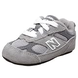 New Balance 993 Lace-Up Crib Shoe (Infant),Grey-GR,1 M Infant