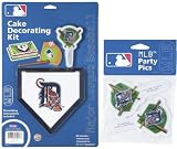 MLB Detroit Tigers Lay-on Cake/Cupcake Decorations