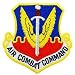 U.S. Air Force Air Combat Command Patch Blue & Yellow 3"