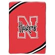 Nebraska Cornhuskers NCAA Royal Plush Raschel Blanket (Force Series) (60x80")"