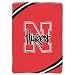 Nebraska Cornhuskers NCAA Royal Plush Raschel Blanket (Force Series) (60x80")"