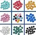 iCherry(TM) 10mm 100pcs/Lot Lake Blue Clay Pave Disco Ball for Rhinestone Crystal Shamballa Beads Charms Jewelry Makings