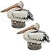 Design Toscano of The Bay Pelican Statue (Set of 2)